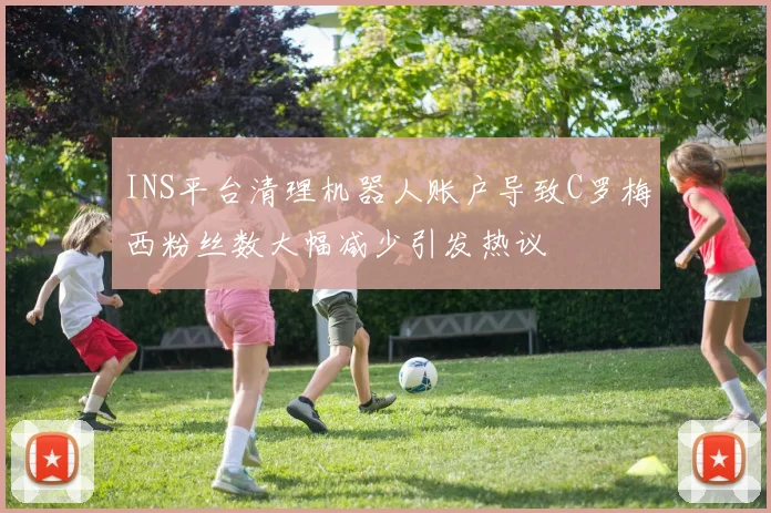 INS平台清理机器人账户导致C罗梅西粉丝数大幅减少引发热议